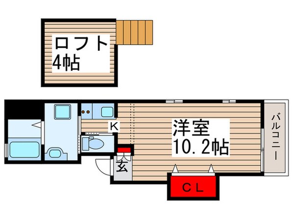 ＡＬＥＲＯ　ＫＡＷＡＭＡの物件間取画像